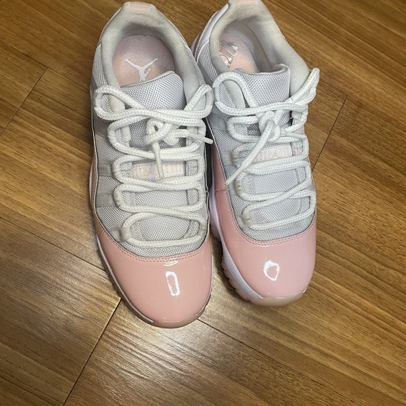 Air Jordan Pink and White Sneakers